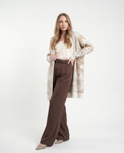 Cardigan lungo lamè Lokita