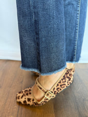Jeans Flare sfrangiato Gioia