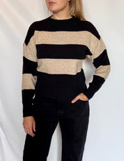Pullover righe misto lana Lokita