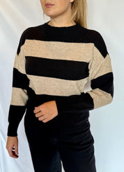 Pullover righe misto lana Lokita
