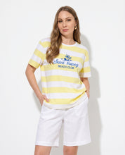 T-shirt a righe “Saint Tropez Beach Club”