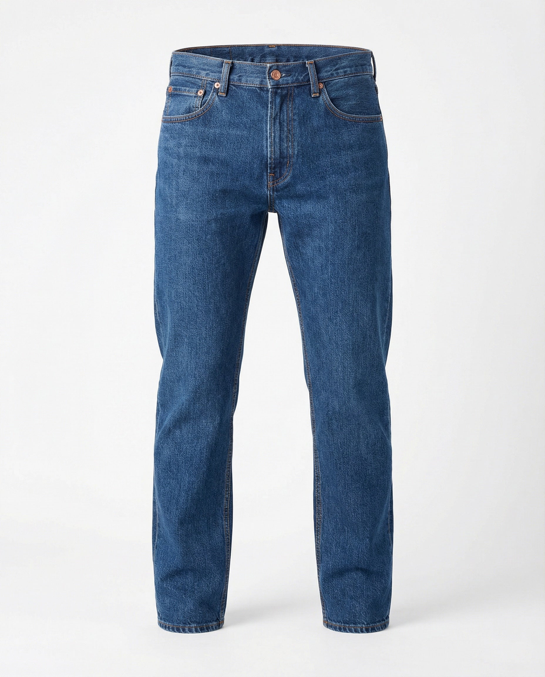 Jeans Mom Fit a vita alta – Denim blu medio