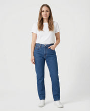 Jeans Mom Fit a vita alta – Denim blu medio