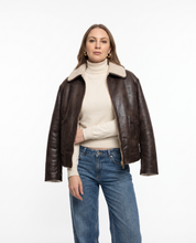 Giacca Emma reversibile effetto montone e teddy