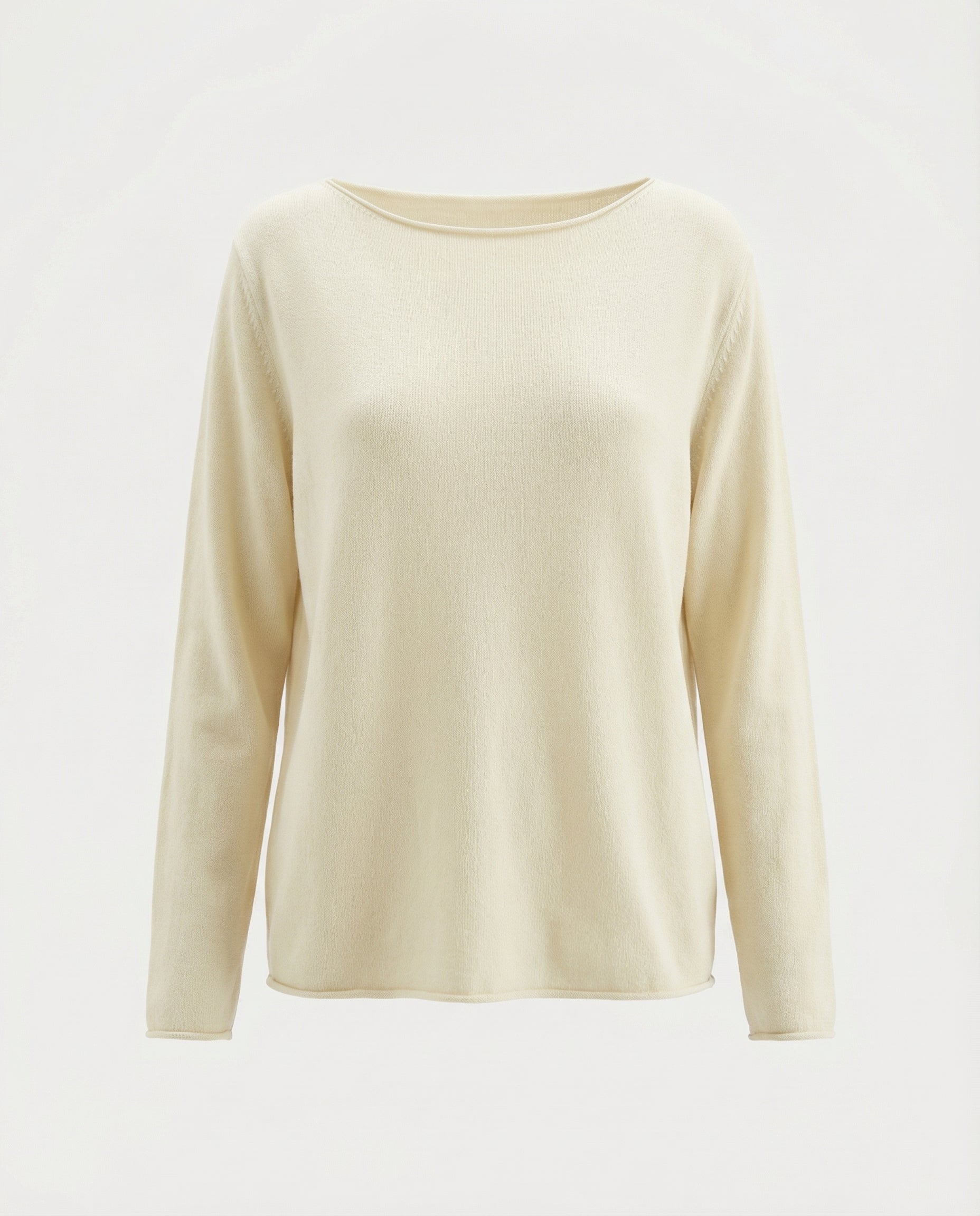 Maglia scollo a barchetta 100% cotone