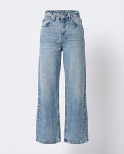 Jeans Wide Leg a vita alta – Lavaggio chiaro